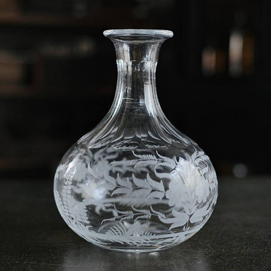 エッチングガラス デキャンタ