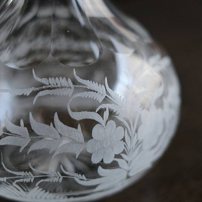 エッチングガラス デキャンタ