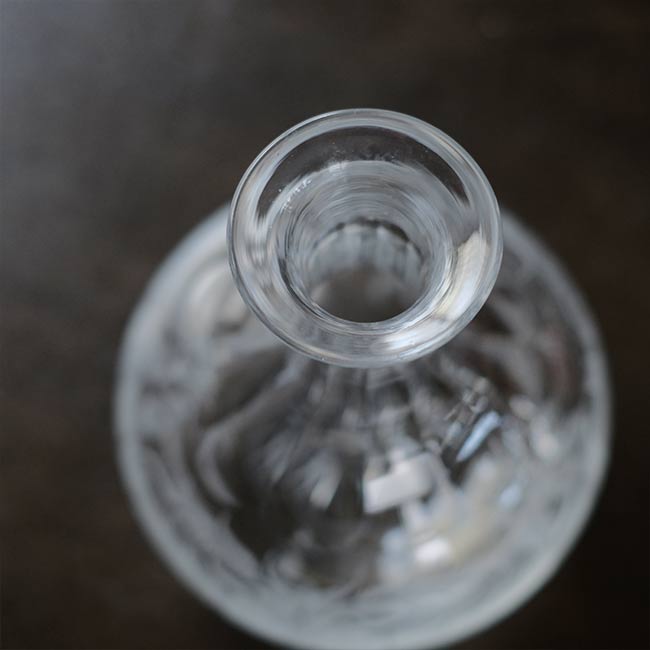 エッチングガラス デキャンタ