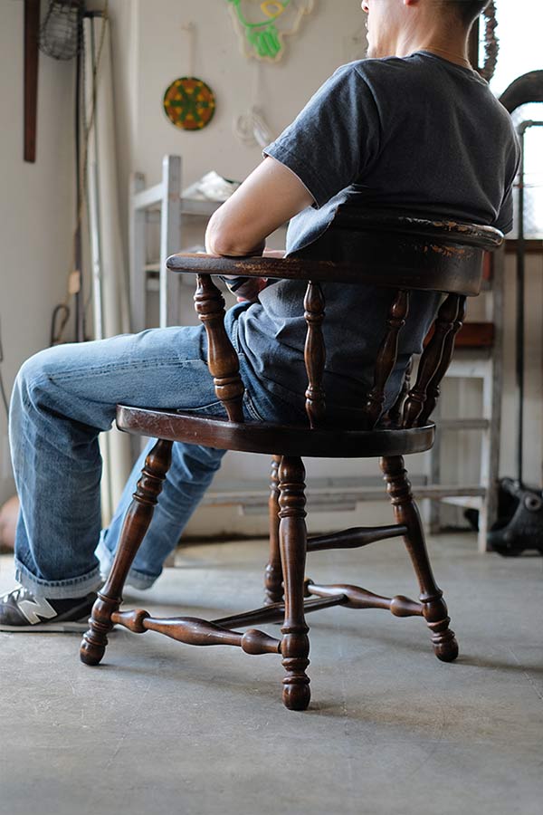 ETHAN ALLEN 肘掛け付きパブチェア – zakka store towi