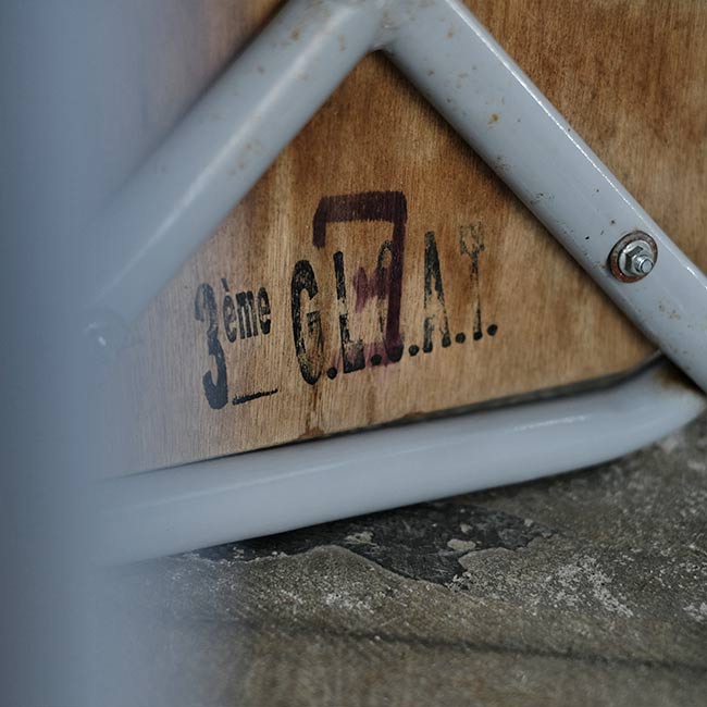 フランス軍 スタッキングスツール