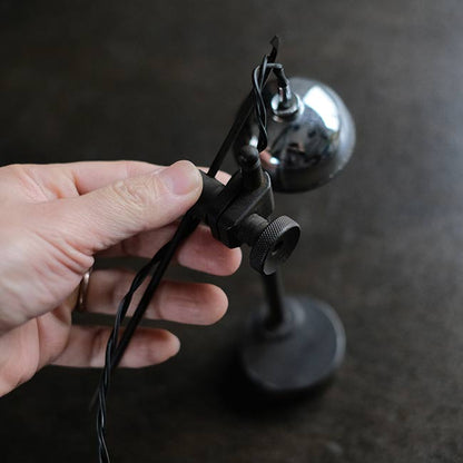 フランスのトースカンを使ったランプ