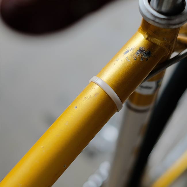 エンメイデア フレーム イエロー ピストバイク エンメイデア フレーム