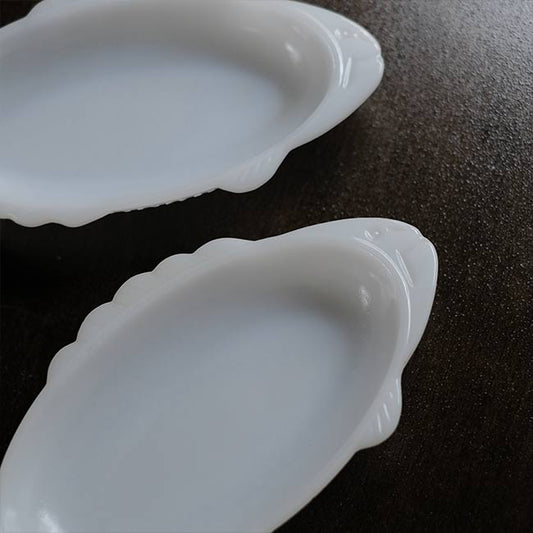 GLASBAKE Fish Platter (Set of 2)