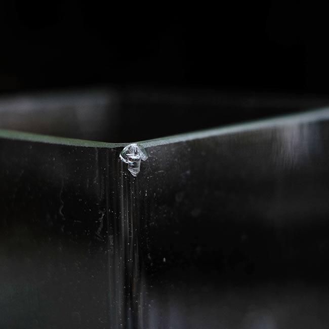 蓋付きガラス製バッテリーケース