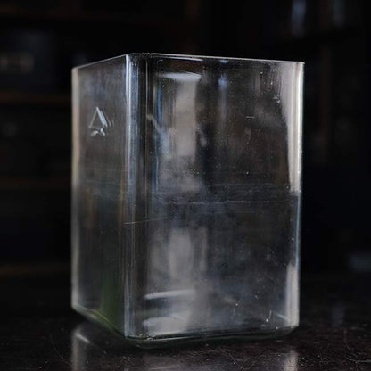 Glass battery case
