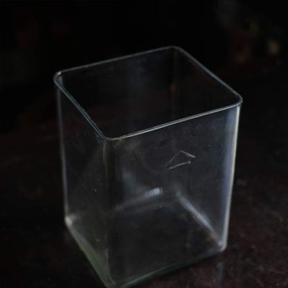 Glass battery case