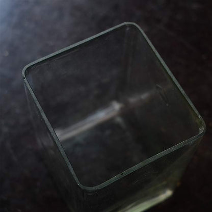 Glass battery case