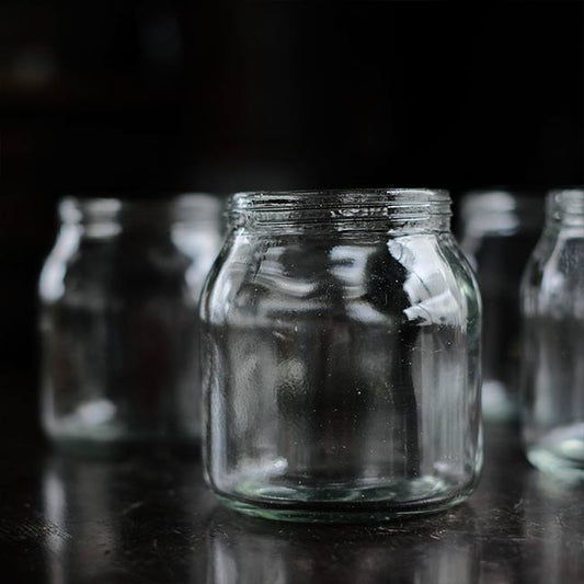 Deadstock glass bottles