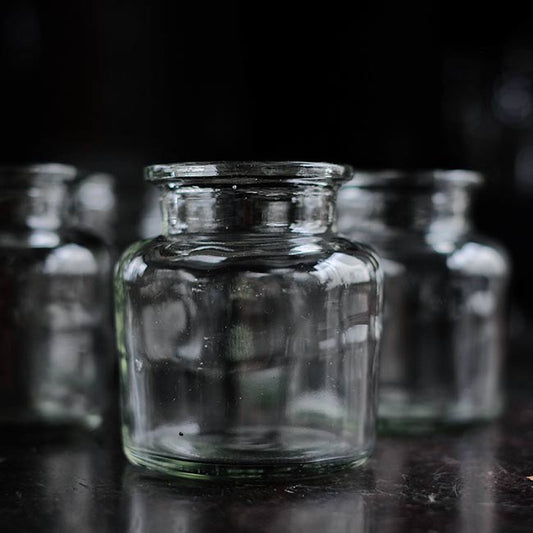 Deadstock glass bottles