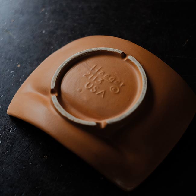 HAEGER POTTERIES ashtray