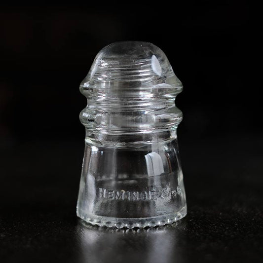 Hemingray ガラス製の碍子（ガイシ）