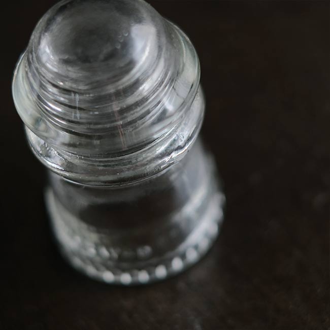 Hemingray ガラス製の碍子（ガイシ）