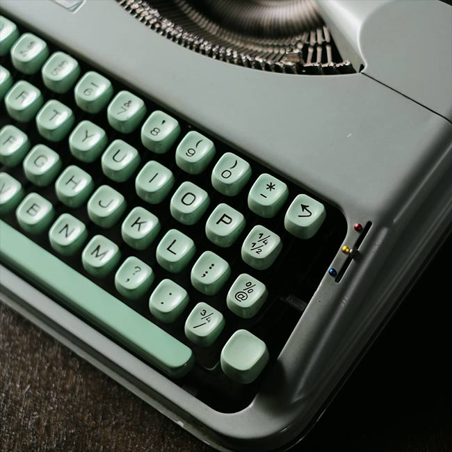 HERMES Baby タイプライター インクリボン交換済み