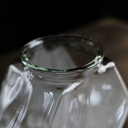 hexagonal cookie jar