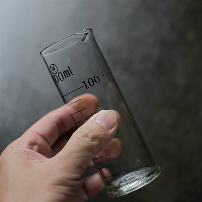 北海計量器メスシリンダー 100ml