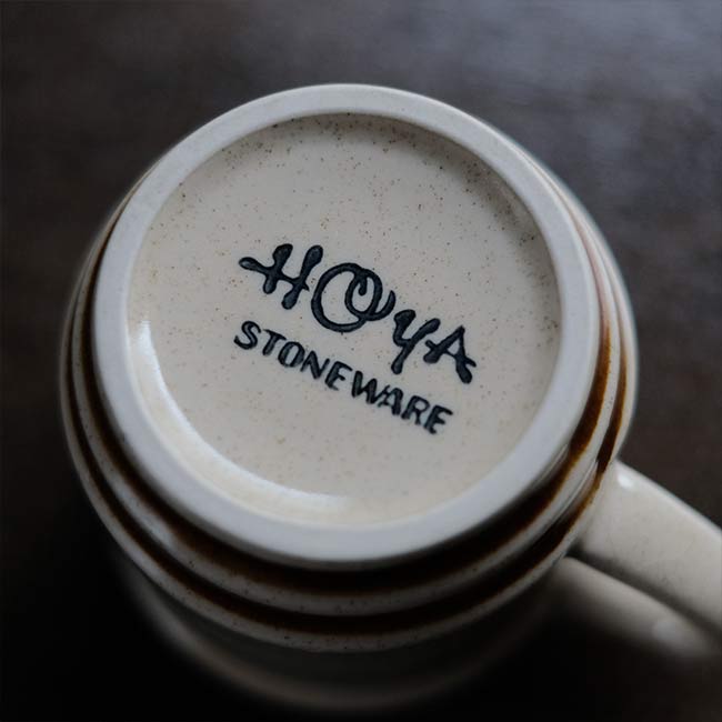 Hoya Stoneware マグカップ