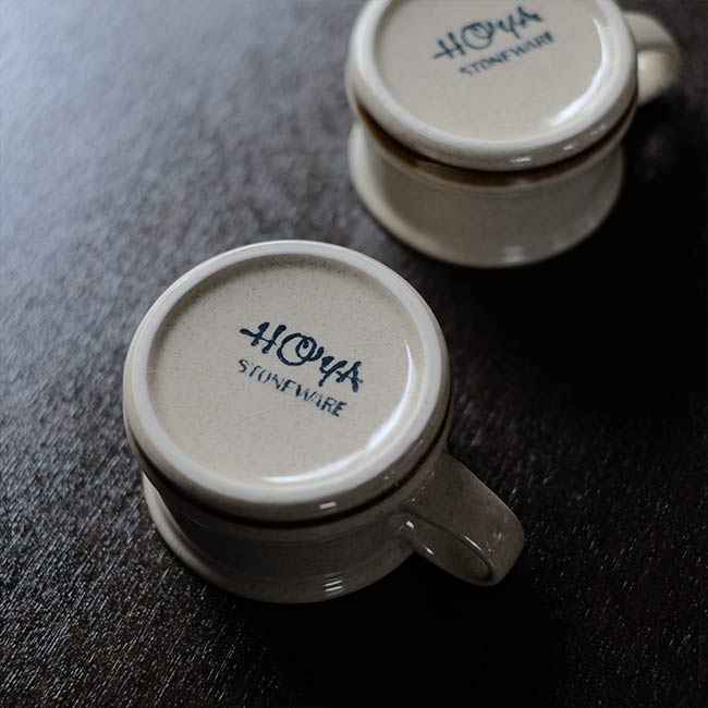 Hoya Stoneware マグカップ
