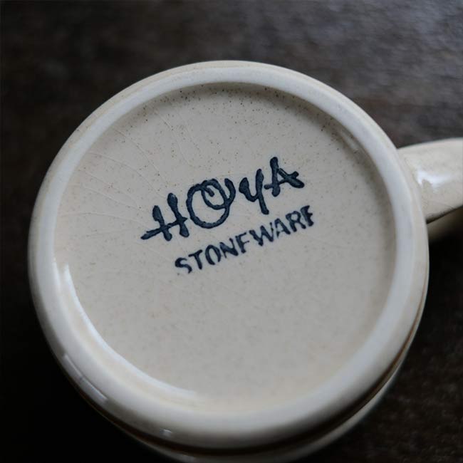 Hoya Stoneware マグカップ