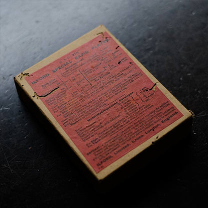 ILFORD SPECIAL RAPID PLATES Glass dry plates