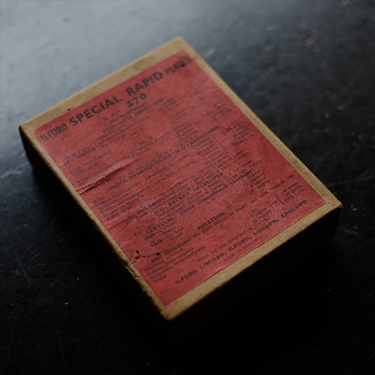 ILFORD SPECIAL RAPID PLATES ガラス乾板