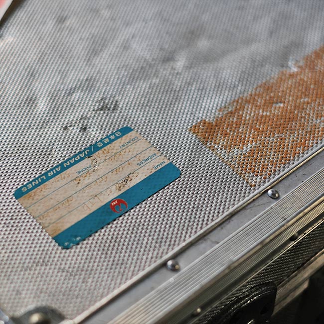 アルミのトランク