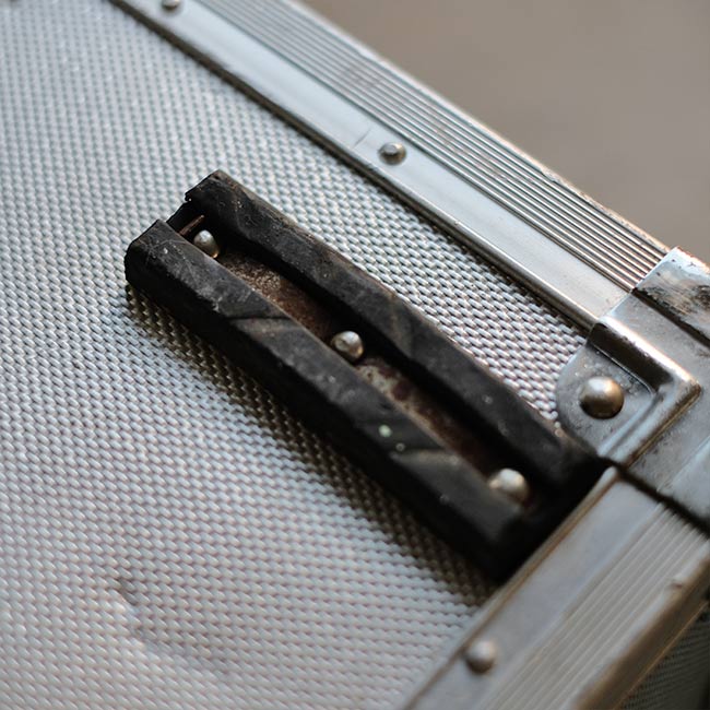 アルミのトランク