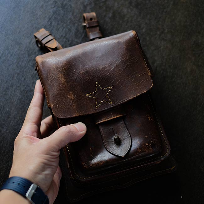 日本軍マップケース 図嚢