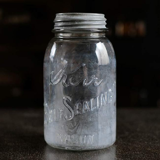 Kerr Self Sealing Mason Jar 32oz 1914-1920s