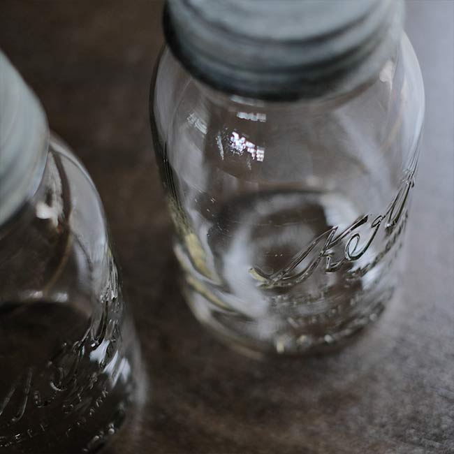 新品未使用　kerr社 メイソンジャー9個 Kerr Self Sealing Mason Jar 32oz 1920～50年代 – zakka store towi