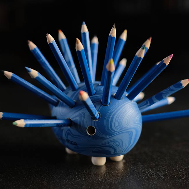 Koh-i-Noor ハリネズミ色鉛筆セット