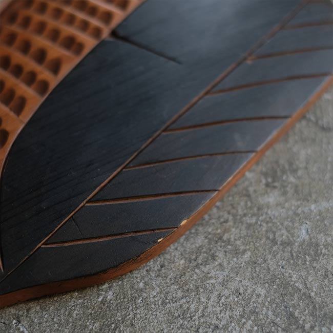 クワキウトル族 木彫レリーフ