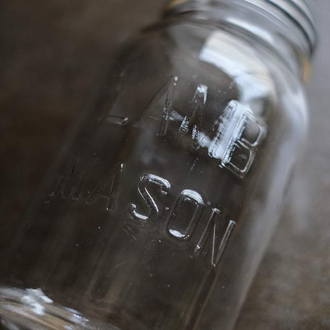 Lamb Mason Jar 32oz 1930～40年代