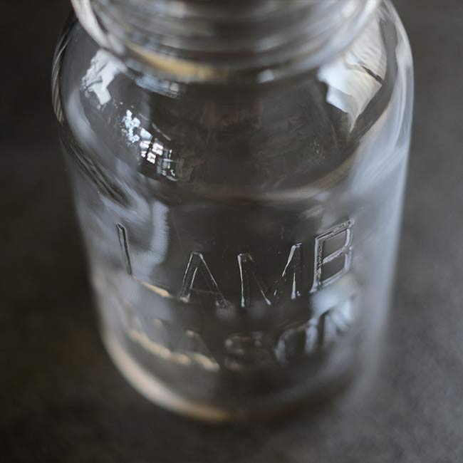 Lamb Mason Jar 32oz 1930～40年代 – zakka store towi