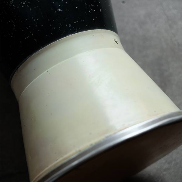 Aluminum stool with wastebasket