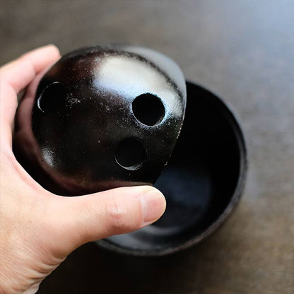 南部鉄器 ボーリング玉の入れ物