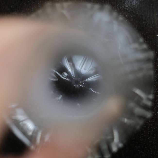 細身のハンドブロー デキャンタ