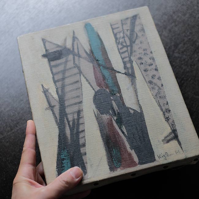 油彩 抽象画