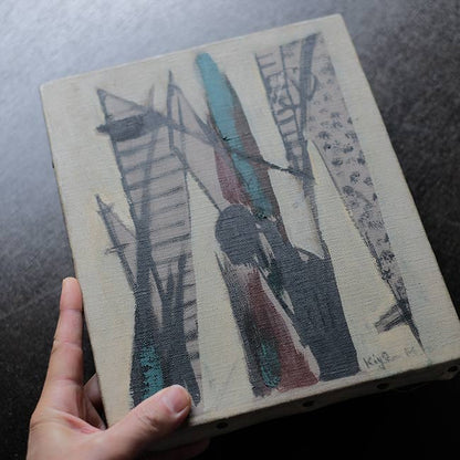 油彩 抽象画