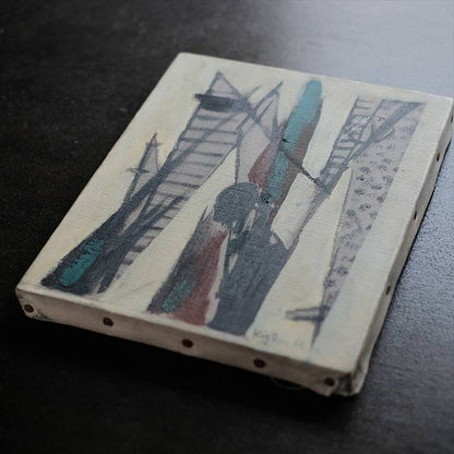 油彩 抽象画