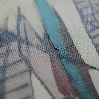 油彩 抽象画