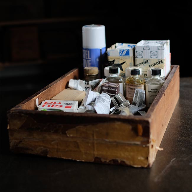 油絵の道具セット