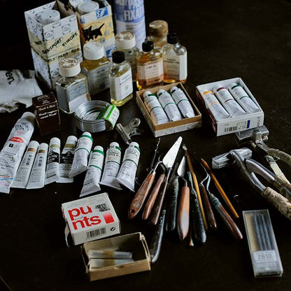 油絵の道具セット