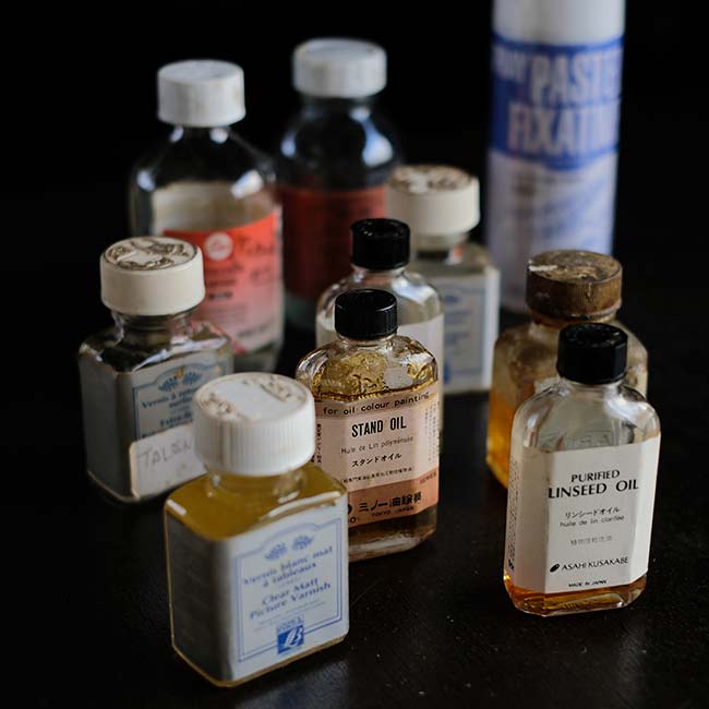 油絵の道具セット