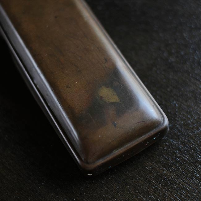 Brass pencil case