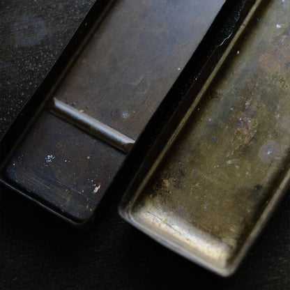 Brass pencil case