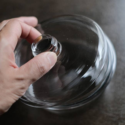 Blown glass container
