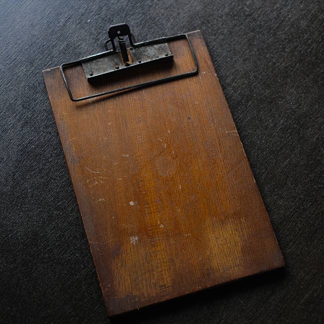 戦前のバインダー