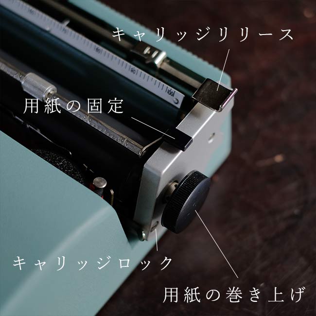 OLIVETTI Lettera 32 タイプライター インクリボン交換済み – zakka store towi