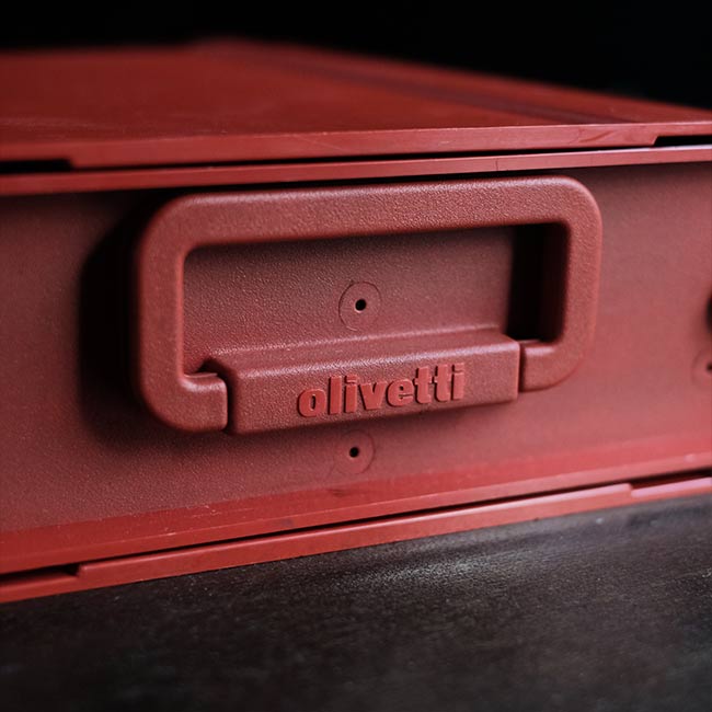 OLIVETTI Valentine typewriter ink ribbon replaced